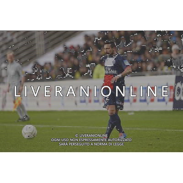 Ezequiel LAVEZZI - 04.02.2014 - Nantes / Paris Saint Germain - 1/2Finale Coupe de la Ligue Photo : Fred Porcu / Icon Sport AG ALDO LIVERANI SAS ONLY ITALY