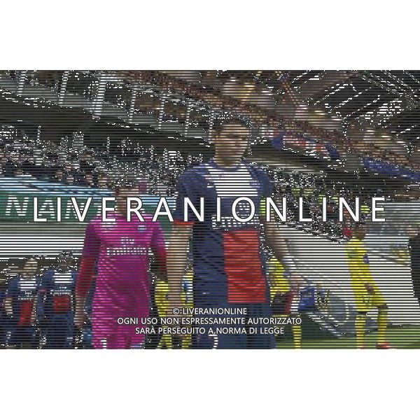 Thiago SILVA - 04.02.2014 - Nantes / Paris Saint Germain - 1/2Finale Coupe de la Ligue Photo : Fred Porcu / Icon Sport AG ALDO LIVERANI SAS ONLY ITALY