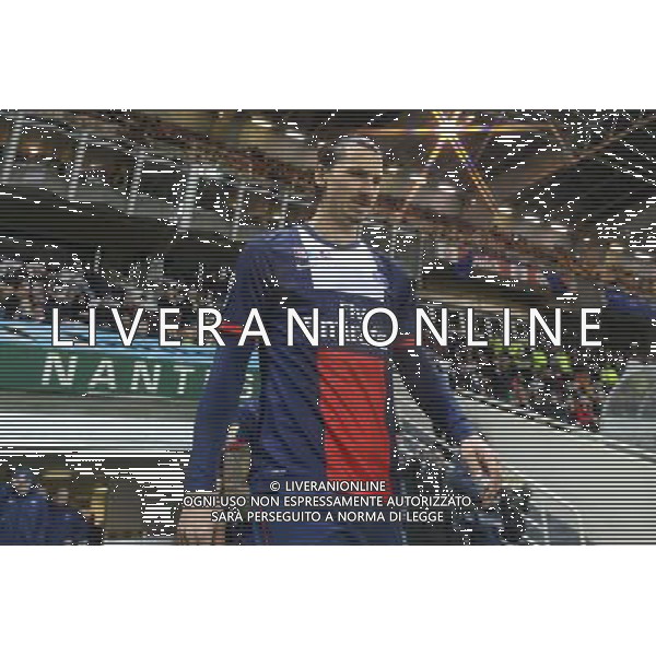 Zlatan IBRAHIMOVIC - 04.02.2014 - Nantes / Paris Saint Germain - 1/2Finale Coupe de la Ligue Photo : Fred Porcu / Icon Sport AG ALDO LIVERANI SAS ONLY ITALY