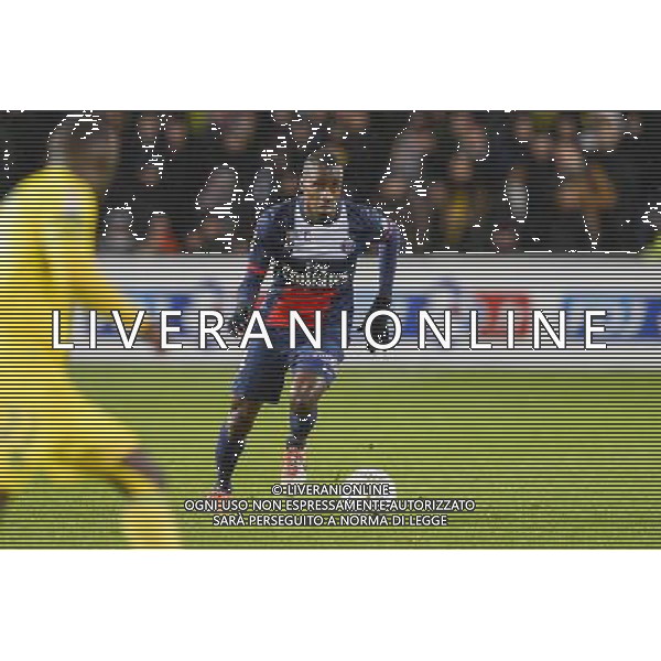 Blaise MATUIDI - 04.02.2014 - Nantes / Paris Saint Germain - 1/2Finale Coupe de la Ligue Photo : Fred Porcu / Icon Sport AG ALDO LIVERANI SAS ONLY ITALY