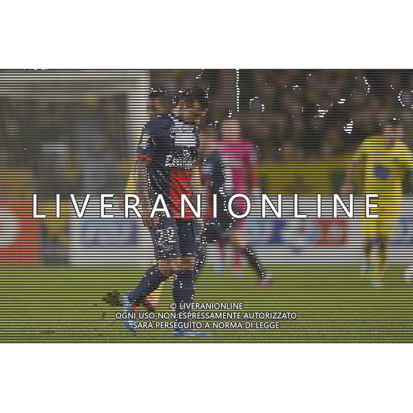 Ezequiel LAVEZZI - 04.02.2014 - Nantes / Paris Saint Germain - 1/2Finale Coupe de la Ligue Photo : Fred Porcu / Icon Sport AG ALDO LIVERANI SAS ONLY ITALY