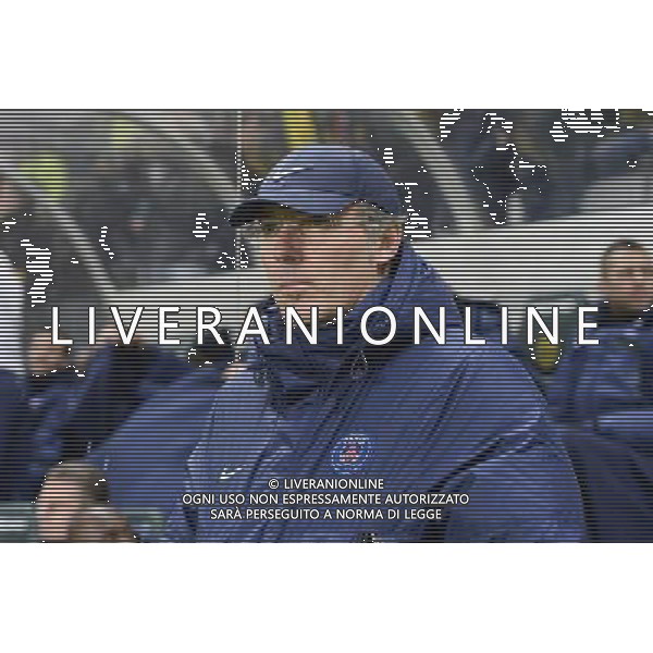 Laurent BLANC - 04.02.2014 - Nantes / Paris Saint Germain - 1/2Finale Coupe de la Ligue Photo : Fred Porcu / Icon Sport AG ALDO LIVERANI SAS ONLY ITALY