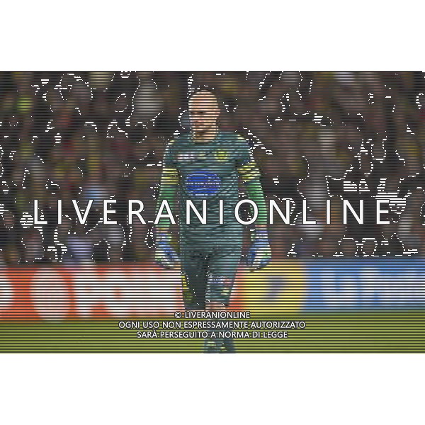 Remy RIOU - 04.02.2014 - Nantes / Paris Saint Germain - 1/2Finale Coupe de la Ligue Photo : Fred Porcu / Icon Sport AG ALDO LIVERANI SAS ONLY ITALY