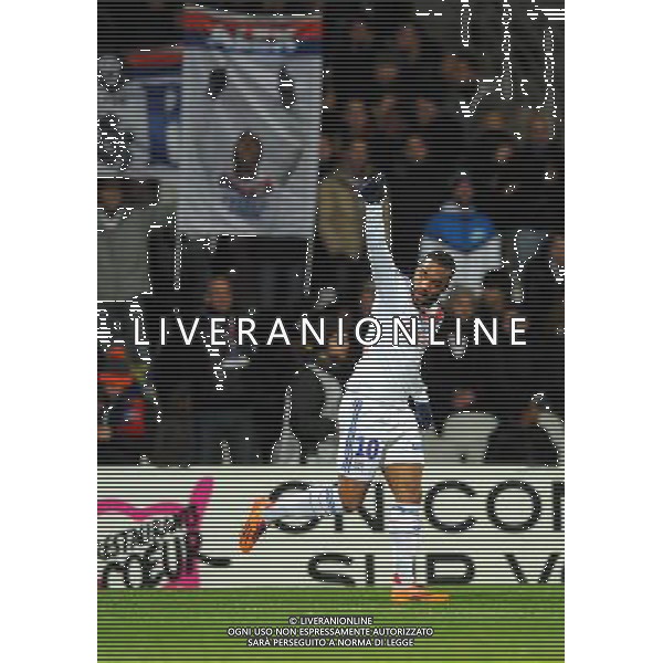Joie Alexandre LACAZETTE - 05.02.2014 - Lyon / Troyes - 1/2Finale Coupe de la Ligue Photo : Jean Paul Thomas / Icon Sport AG ALDO LIVERANI SAS ONLY ITALY