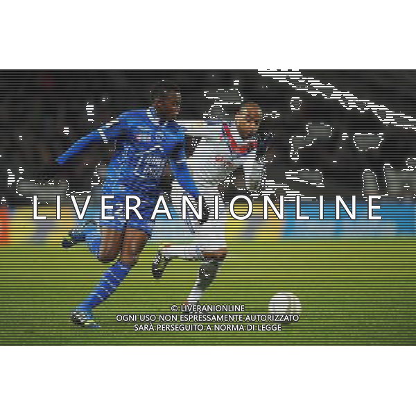 Mahamadou N\'DIAYE / Jimmy BRIAND - 05.02.2014 - Lyon / Troyes - 1/2Finale Coupe de la Ligue Photo : Jean Paul Thomas / Icon Sport AG ALDO LIVERANI SAS ONLY ITALY