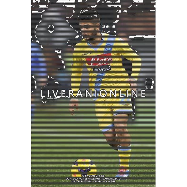 Roma - 05/02/2014 - Stadio Olimpico - TIM CUP 2013-2014 - semifinale andata - Roma vs Napoli - nella foto: Lorenzo Insigne / Ph. Fabrizio Corradetti - Ag. Aldo Liverani Sas