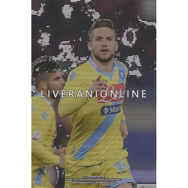 Roma - 05/02/2014 - Stadio Olimpico - TIM CUP 2013-2014 - semifinale andata - Roma vs Napoli - nella foto: Dries Mertens / Ph. Fabrizio Corradetti - Ag. Aldo Liverani Sas