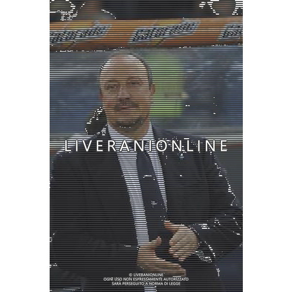 Roma - 05/02/2014 - Stadio Olimpico - TIM CUP 2013-2014 - semifinale andata - Roma vs Napoli - nella foto: Rafael Benitez / Ph. Fabrizio Corradetti - Ag. Aldo Liverani Sas