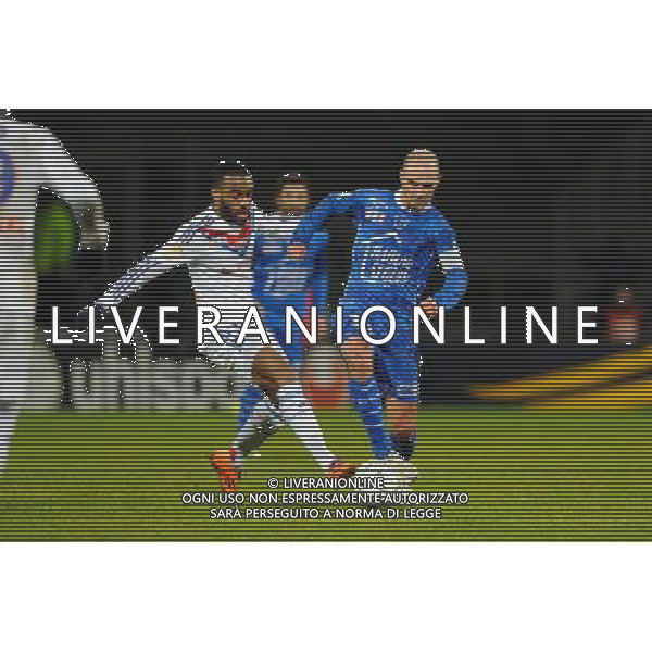 Alexandre LACAZETTE / Benjamin NIVET - 05.02.2014 - Lyon / Troyes - 1/2Finale Coupe de la Ligue Photo : Jean Paul Thomas / Icon Sport AG ALDO LIVERANI SAS ONLY ITALY