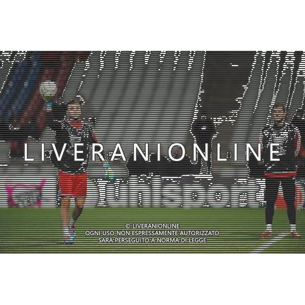 Anthony LOPES / Remy VERCOUTRE - 05.02.2014 - Lyon / Troyes - 1/2Finale Coupe de la Ligue Photo : Jean Paul Thomas / Icon Sport AG ALDO LIVERANI SAS ONLY ITALY