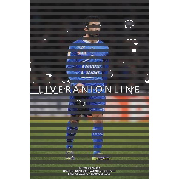 Fahid BEN KHALFALLAH - 05.02.2014 - Lyon / Troyes - 1/2Finale Coupe de la Ligue Photo : Jean Paul Thomas / Icon Sport AG ALDO LIVERANI SAS ONLY ITALY