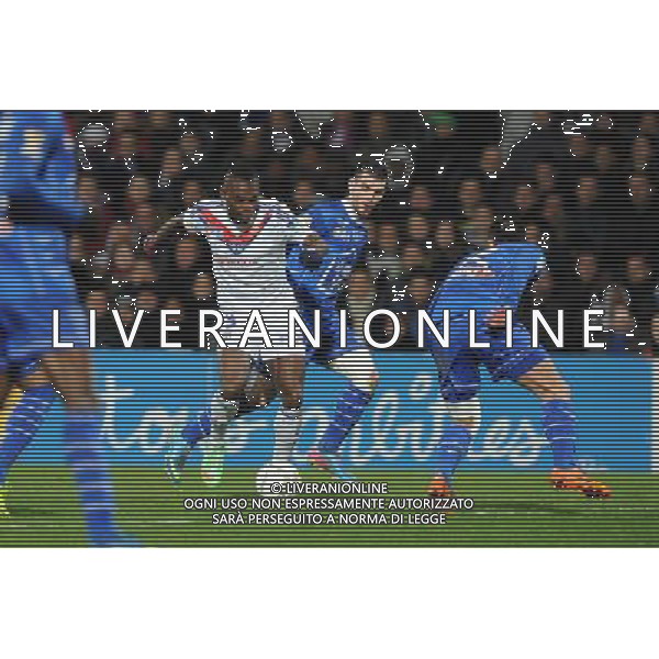 Henri BEDIMO - 05.02.2014 - Lyon / Troyes - 1/2Finale Coupe de la Ligue Photo : Jean Paul Thomas / Icon Sport AG ALDO LIVERANI SAS ONLY ITALY