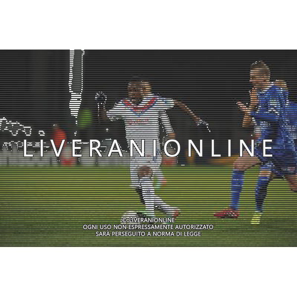 Henri BEDIMO - 05.02.2014 - Lyon / Troyes - 1/2Finale Coupe de la Ligue Photo : Jean Paul Thomas / Icon Sport AG ALDO LIVERANI SAS ONLY ITALY