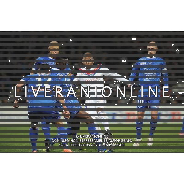 Jimmy BRIAND - 05.02.2014 - Lyon / Troyes - 1/2Finale Coupe de la Ligue Photo : Jean Paul Thomas / Icon Sport AG ALDO LIVERANI SAS ONLY ITALY