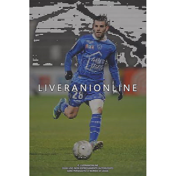 Yoann COURT - 05.02.2014 - Lyon / Troyes - 1/2Finale Coupe de la Ligue Photo : Jean Paul Thomas / Icon Sport AG ALDO LIVERANI SAS ONLY ITALY