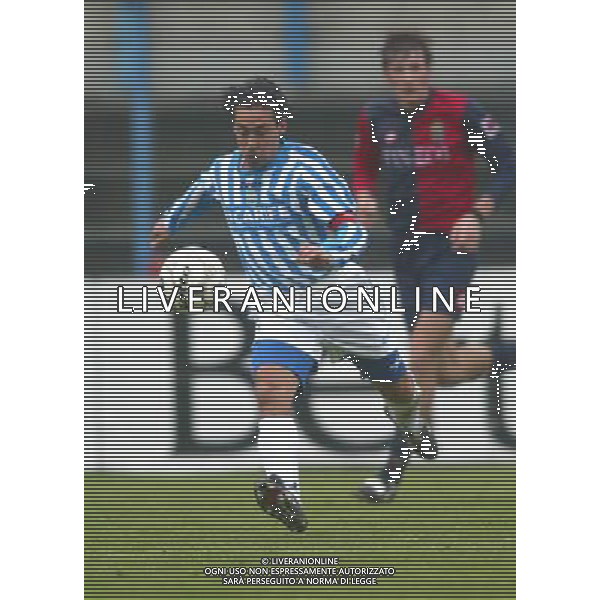 Lumezzane (Brescia ) 10 / 11 / 2004 coppa italia Serie C 2004 Partita: Lumezzane - Spal Nella foto: Tatti Tommaso ph Filippo Venezia / Agenzia Aldo Liverani