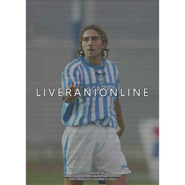 Lumezzane (Brescia ) 10 / 11 / 2004 coppa italia Serie C 2004 Partita: Lumezzane - Spal Nella foto: Fedeli Filippo ph Filippo Venezia / Agenzia Aldo Liverani