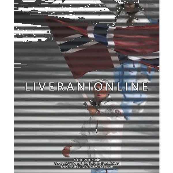 07.02.2014, Olympiastadion Fischt, Adler, RUS, Sochi 2014, ErÃ¶ffnungsfeier der XXII. Olympischen Winterspiele, im Bild Team Norwegen mit Fahnentraeger Aksel Lund Svindal // Team Norway with flag bearer Aksel Lund Svindal during the Opening Ceremony of the Olympic Winter Games Sochi 2014 at the Fisht Olympic Stadium in Adler, Russia on 2014/02/07. EXPA Pictures Â© 2014, PhotoCredit: EXPA/ Johann Groder Â©PHOTOSHOT/AGENZIA ALDO LIVERANI SAS - ITALY ONLY - Cerimonia di apertura dei 22mi Giochi Olimpici Invernali Olimpiadi di Sochi, Russia 7 febbraio 2014