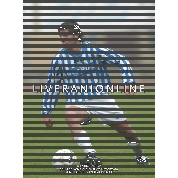 Lumezzane (Brescia ) 10 / 11 / 2004 coppa italia Serie C 2004 Partita: Lumezzane - Spal Nella foto: D\'Angelo Angelo ph Filippo Venezia / Agenzia Aldo Liverani