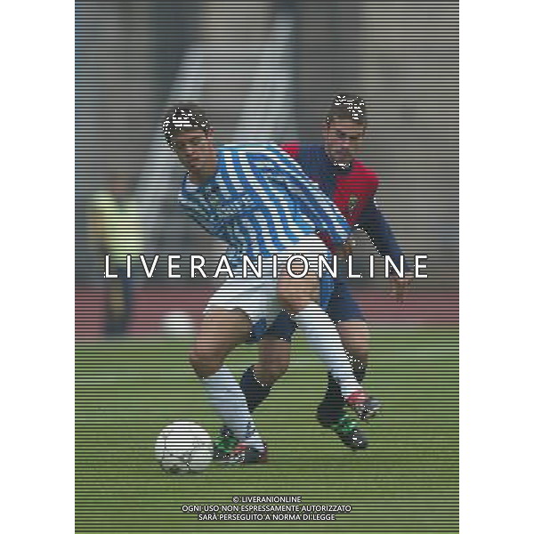 Lumezzane (Brescia ) 10 / 11 / 2004 coppa italia Serie C 2004 Partita: Lumezzane - Spal Nella foto: Altobelli Mattia ph Filippo Venezia / Agenzia Aldo Liverani