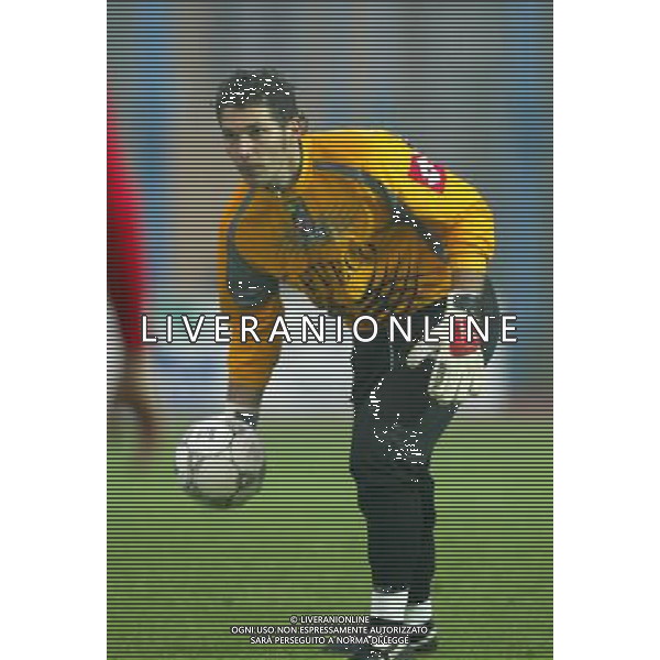 Lumezzane (Brescia ) 10 / 11 / 2004 coppa italia Serie C 2004 Partita: Lumezzane - Spal Nella foto: Brignoli Luca ph Filippo Venezia / Agenzia Aldo Liverani