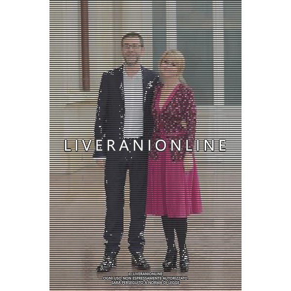 Presentazione della 64ma Edizione del Festival di SanRemo 10 febbraio 2014 nella foto Luciana Littizzetto Fazio Fazio ©Gazzaniga/AGENZIA ALDO LIVERANI SAS