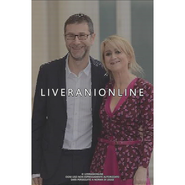 Presentazione della 64ma Edizione del Festival di SanRemo 10 febbraio 2014 nella foto Luciana Littizzetto Fazio Fazio ©Gazzaniga/AGENZIA ALDO LIVERANI SAS