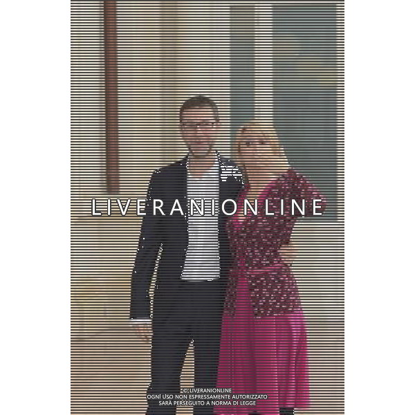 Presentazione della 64ma Edizione del Festival di SanRemo 10 febbraio 2014 nella foto Luciana Littizzetto Fazio Fazio ©Gazzaniga/AGENZIA ALDO LIVERANI SAS