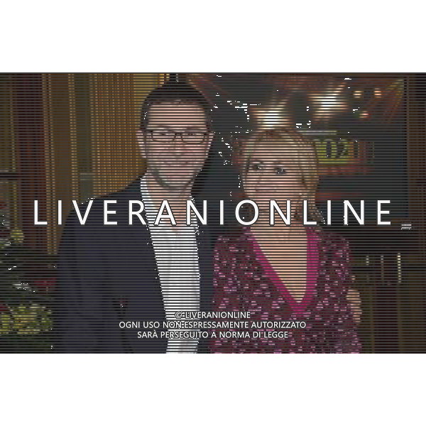 Presentazione della 64ma Edizione del Festival di SanRemo 10 febbraio 2014 nella foto Luciana Littizzetto Fazio Fazio ©Gazzaniga/AGENZIA ALDO LIVERANI SAS