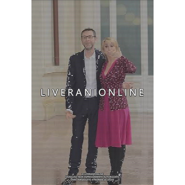 Presentazione della 64ma Edizione del Festival di SanRemo 10 febbraio 2014 nella foto Luciana Littizzetto Fazio Fazio ©Gazzaniga/AGENZIA ALDO LIVERANI SAS