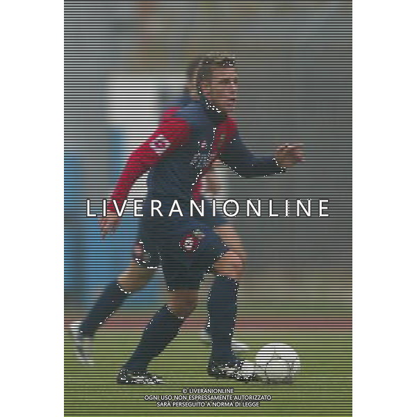 Lumezzane (Brescia ) 10 / 11 / 2004 coppa italia Serie C 2004 Partita: Lumezzane - Spal Nella foto: Bonera ph Filippo Venezia / Agenzia Aldo Liverani