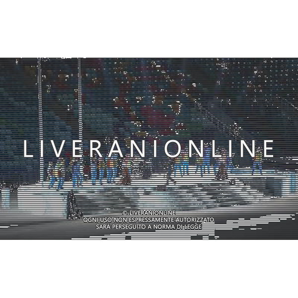 07.02.2014, Olympiastadion Fischt, Adler, RUS, Sochi 2014, ErÃ¶ffnungsfeier der XXII. Olympischen Winterspiele, im Bild das russische Pop-Duo t.A.T.u. // the Russian pop duo t.A.T.u. during the Opening Ceremony of the Olympic Winter Games Sochi 2014 at the Fisht Olympic Stadium in Adler, Russia on 2014/02/07. EXPA Pictures Â© 2014, PhotoCredit: EXPA/ Johann Groder Â©PHOTOSHOT/AGENZIA ALDO LIVERANI SAS - ITALY ONLY - Cerimonia di apertura dei 22mi Giochi Olimpici Invernali Olimpiadi di Sochi, Russia 7 febbraio 2014