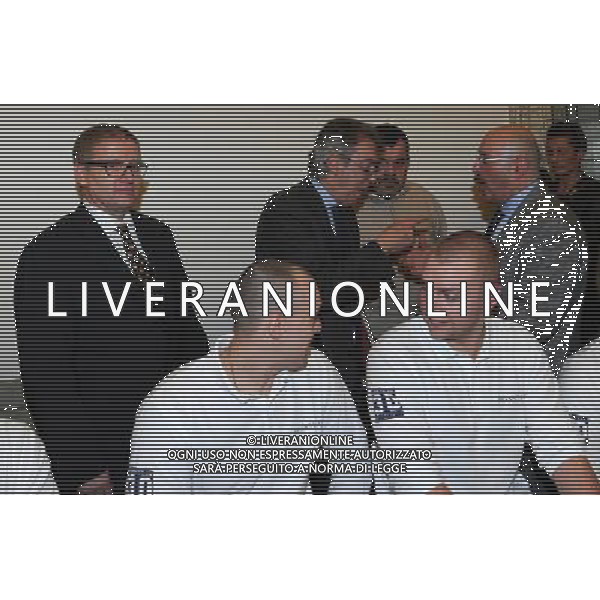 Premi GLGS Gruppo Lombardo Giornalisti Sportivi Milano - 10.02.2014 Nella Foto:Briantea84 con Massimo Moratti con malk abes alfredo marson /Ph.Vitez-Ag. Aldo Liverani