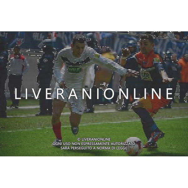 Stephane CHMIELINSKI / Anthony MOUNIER - 11.02.2014 - Cannes / Montpellier - 8eFinale Coupe de France Photo : Olivier Anrigo / Icon Sport AG ALDO LIVERANI SAS ONLY ITALY