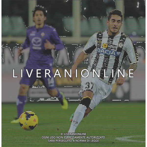Coppa Italia TIM Cup 2013/2014 Semifinale Ritorno Firenze - 11.02.2014 Fiorentina-Udinese Nella Foto:Pereyra Roberto Maximiliano /Ph.Vitez-Ag. Aldo Liverani