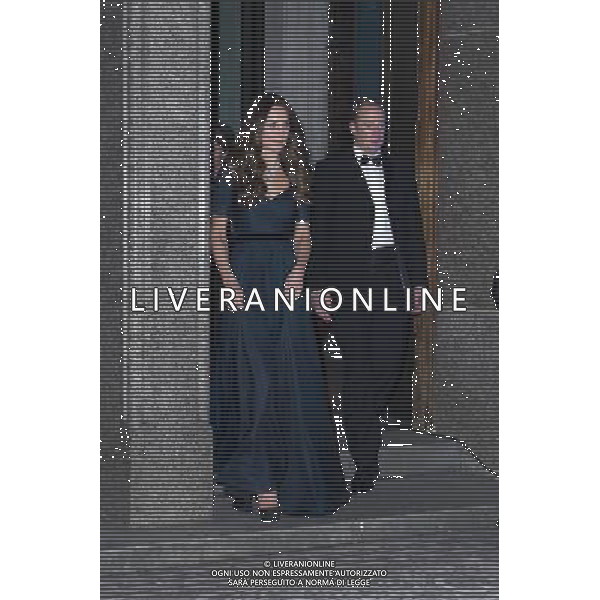 Duchess of Cambridge leaving the National Gala 2014 held at the National Portrait Gallery, London ©photoshot/AGENZIA ALDO LIVERANI SAS - ITALY ONLY - REALI INGLESI: Kate Middleton, Duchessa di Cambridge alla serata di Gala al National Portrait Gallery nel centro di Londra Inghilterra 11 febbraio 2014.