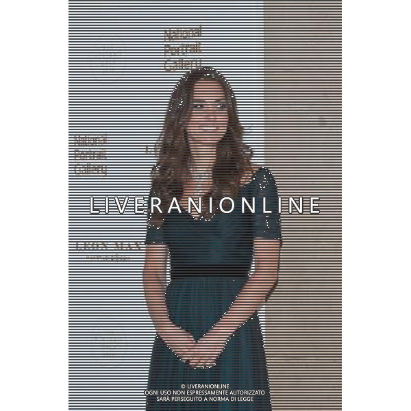 Catherine Duchess of Cambridge during the Portrait Gala 2014 at the National Portrait Gallery on February 11, 2014 in London, England. Picture by Jorge Herrera. ©photoshot/AGENZIA ALDO LIVERANI SAS - ITALY ONLY - REALI INGLESI: Kate Middleton, Duchessa di Cambridge alla serata di Gala al National Portrait Gallery nel centro di Londra Inghilterra 11 febbraio 2014.