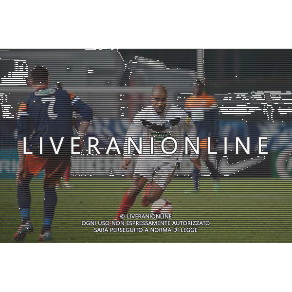 Belkacem ZOBIRI - 11.02.2014 - Cannes / Montpellier - 8eFinale Coupe de France 2013/2014 Photo : Olivier Anrigo / Icon Sport AG ALDO LIVERANI SAS ONLY ITALY