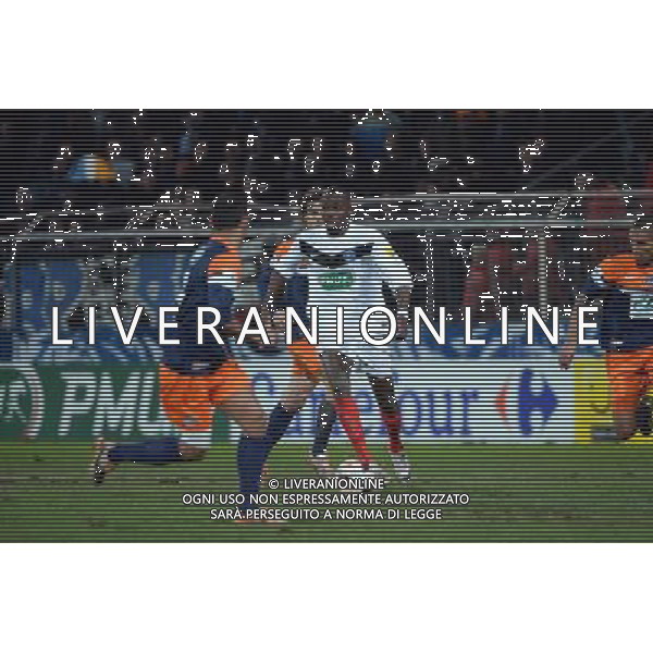 Mohamed Soly - 11.02.2014 - Cannes / Montpellier - 8eFinale Coupe de France 2013/2014 Photo : Olivier Anrigo / Icon Sport AG ALDO LIVERANI SAS ONLY ITALY