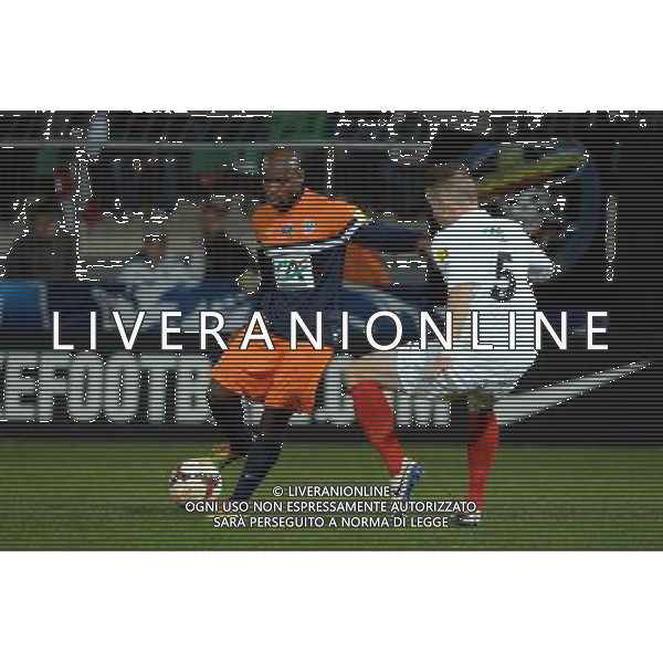 Souleymane CAMARA - 11.02.2014 - Cannes / Montpellier - 8eFinale Coupe de France 2013/2014 Photo : Olivier Anrigo / Icon Sport AG ALDO LIVERANI SAS ONLY ITALY