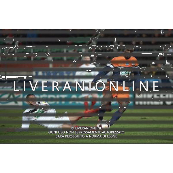 Victor Hugo MONTANO CAICEDO - 11.02.2014 - Cannes / Montpellier - 8eFinale Coupe de France 2013/2014 Photo : Olivier Anrigo / Icon Sport AG ALDO LIVERANI SAS ONLY ITALY