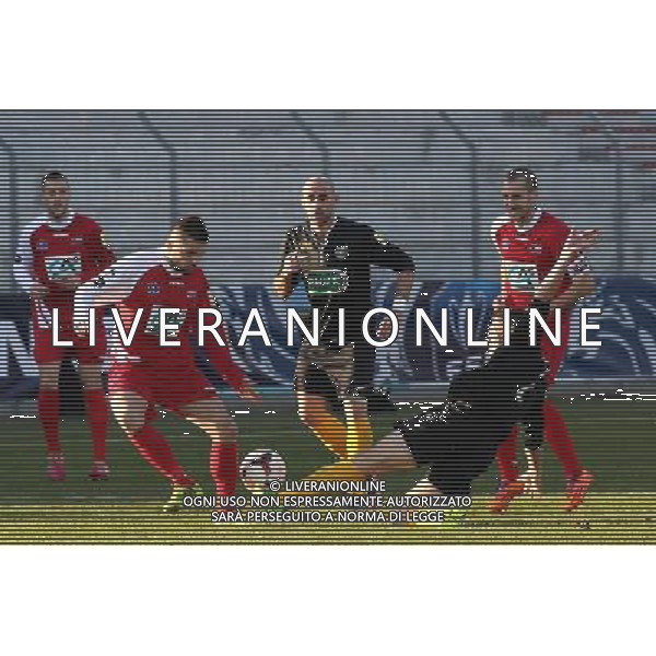 Fatih ATIK - 12.02.2014 - Ile Saint Rousse / Guingamp - 1/8emeFinale Coupe de France Photo : Jean Pierre Belzit / Icon Sport AG ALDO LIVERANI SAS ONLY ITALY