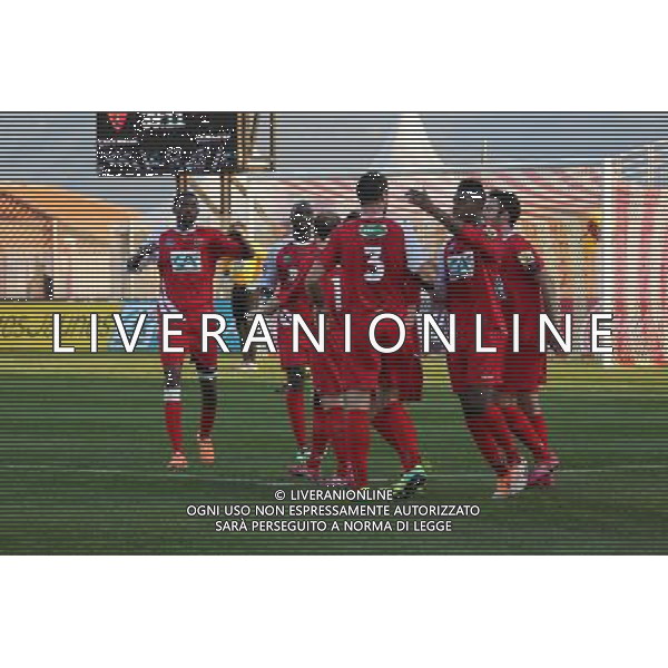 Joie Guingamp - 12.02.2014 - Ile Saint Rousse / Guingamp - 1/8emeFinale Coupe de France Photo : Jean Pierre Belzit / Icon Sport AG ALDO LIVERANI SAS ONLY ITALY