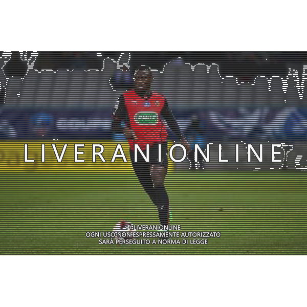 Paul Georges NTEP - 12.02.2014 - Auxerre / Rennes - 1/8emeFinale Coupe de France Photo : Dave Winter / Icon Sport AG ALDO LIVERANI SAS ONLY ITALY