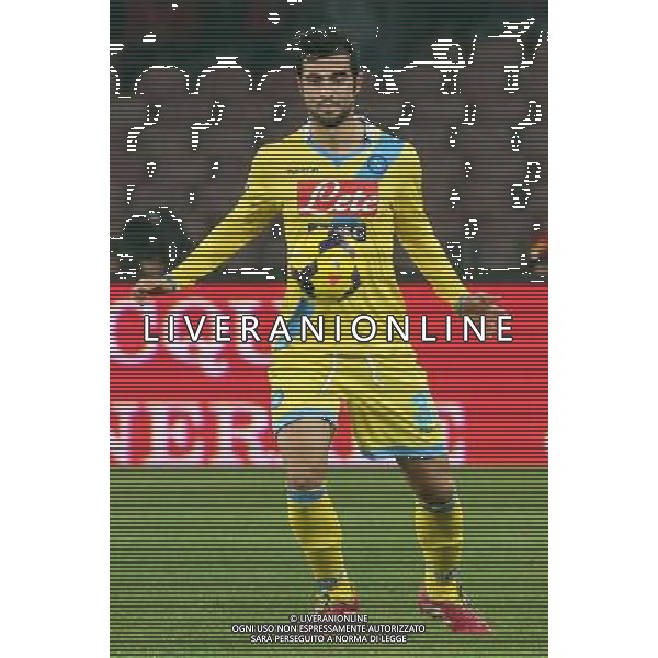 NAPOLI CALCIO NELLA FOTO: RAUL ALBIOL FOTO MOSCA- AG.LIVERANI