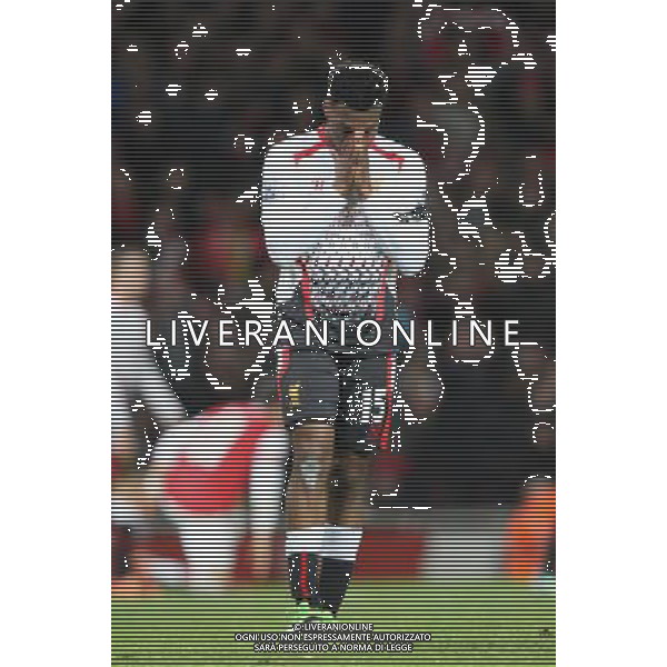 Liverpool\'s Daniel Sturridge after the game Photo by Kieran Galvin/CameraSport Football - FA Challenge Cup Fifth Round - Arsenal v Liverpool - Sunday 16th February 2014 - Emirates Stadium - London © CameraSport - 43 Linden Ave. Countesthorpe. Leicester. England. LE8 5PG - Tel: +44 (0) 116 277 4147 - admin@camerasport.com - www.camerasport.com AG ALDO LIVERANI SAS ONLY ITALY