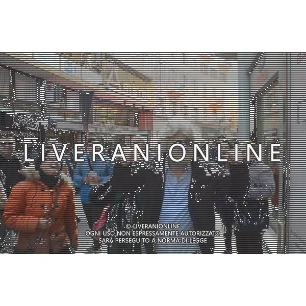64ma edizione del Festival di Sanremo 18 febbraio 2014 Nella foto: il Sosia Beppe Grillo davanti all\'Ariston ©gazzaniga/AGENZIA ALDO LIVERANI SAS