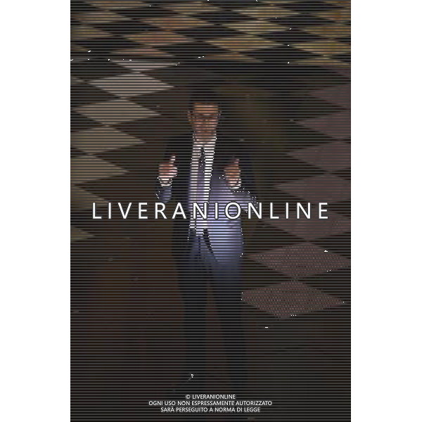 Sanremo (im) 64o Festival di Sanremo. Nella foto:Fazio Fazio Prima Sereata 64mo Festival della Canzone Italiana di Sanremo 18 febbraio 2014 ©gazzaniga/AGENZIA ALDO LIVERANI SAS