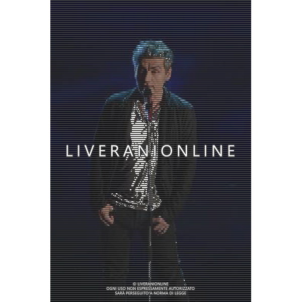 Festival di Sanremo Nella foto: Luciano Ligabue Prima Sereata 64mo Festival della Canzone Italiana di Sanremo 18 febbraio 2014 ©gazzaniga/AGENZIA ALDO LIVERANI SAS