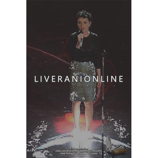 Festival di Sanremo Nella foto: Arisa Prima Serata 64mo Festival della Canzone Italiana di Sanremo 18 febbraio 2014 ©gazzaniga/AGENZIA ALDO LIVERANI SAS